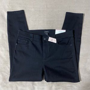 brand new with tags BNWT ann taylor black modern fit skinny jeans